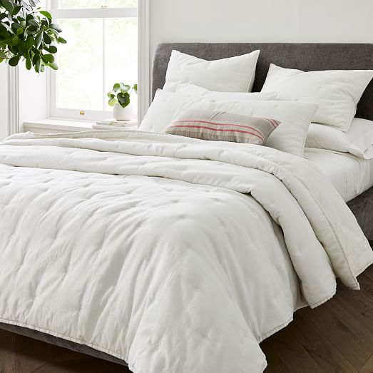 west elm linen quilt