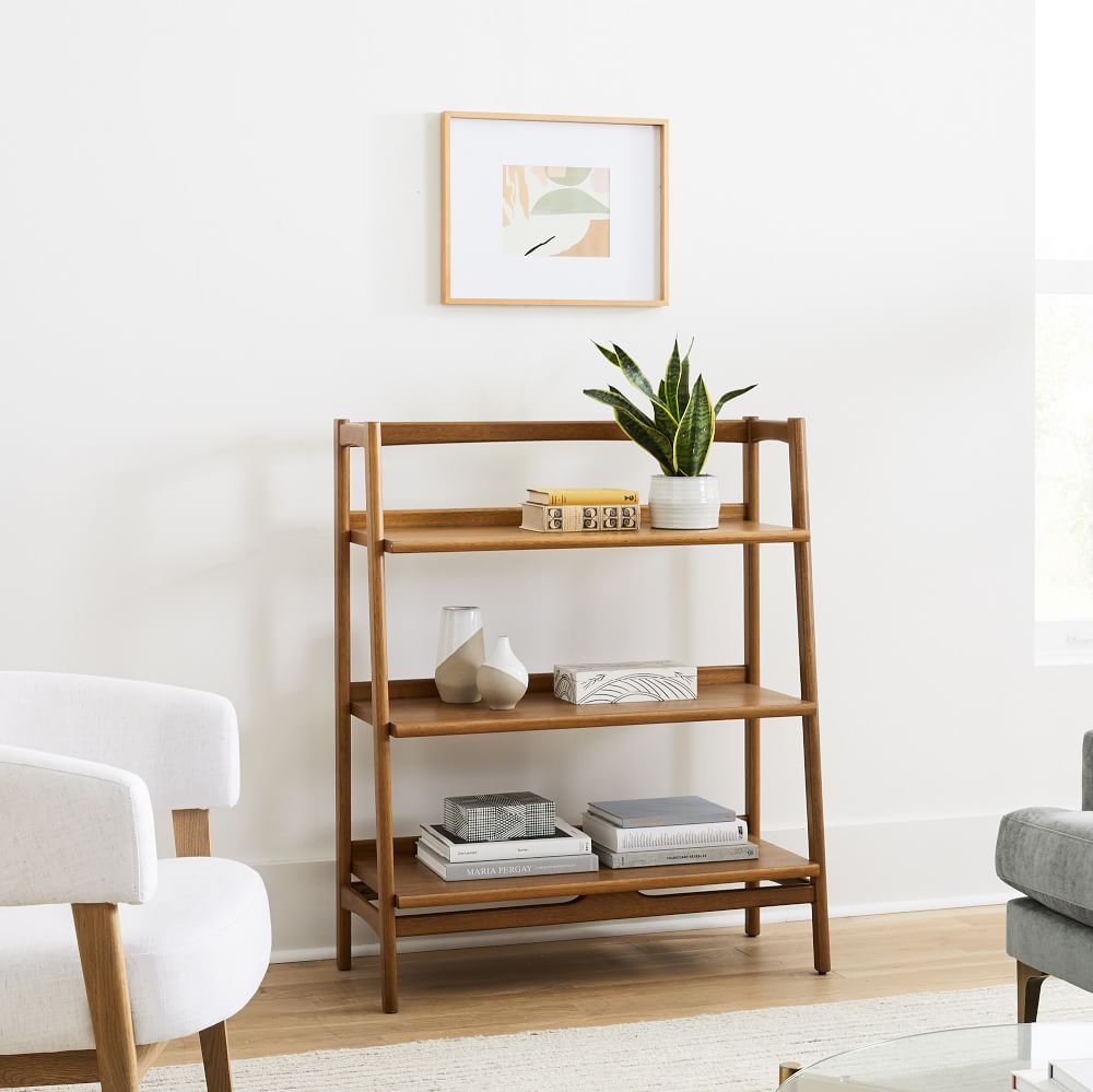 MidCentury Low Bookshelf (36") West Elm