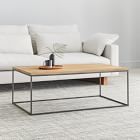 west elm streamline coffee table marble