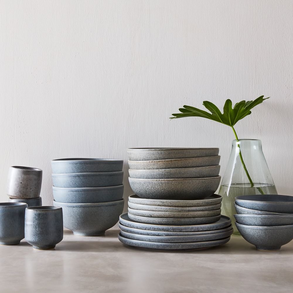 Kanto Stoneware Dinnerware (Set of 24) West Elm