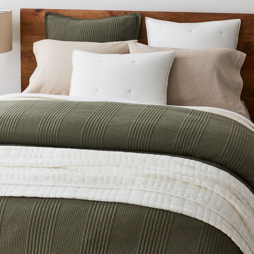 Cotton Cloud Jersey Bed Blanket West Elm