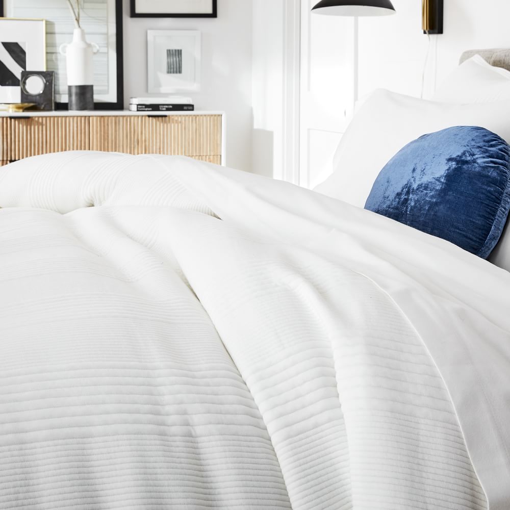 Cotton Cloud Jersey Duvet Cover & Shams West Elm