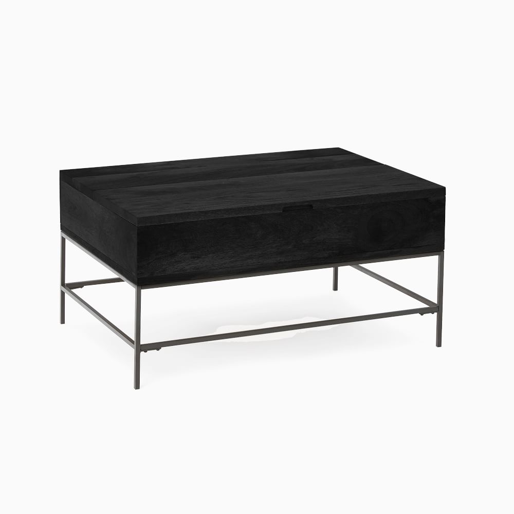 Industrial Storage PopUp Coffee Table Modern Living Room Furniture
