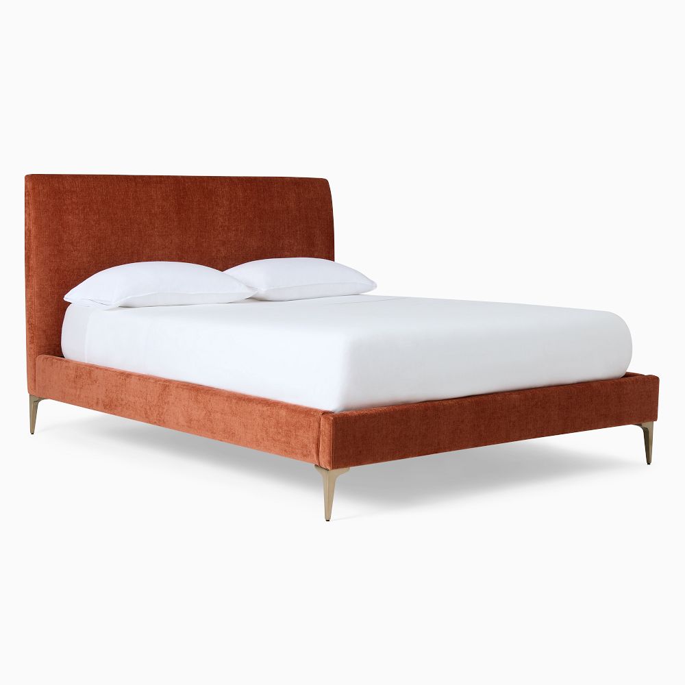 Andes Bed Metal Legs West Elm