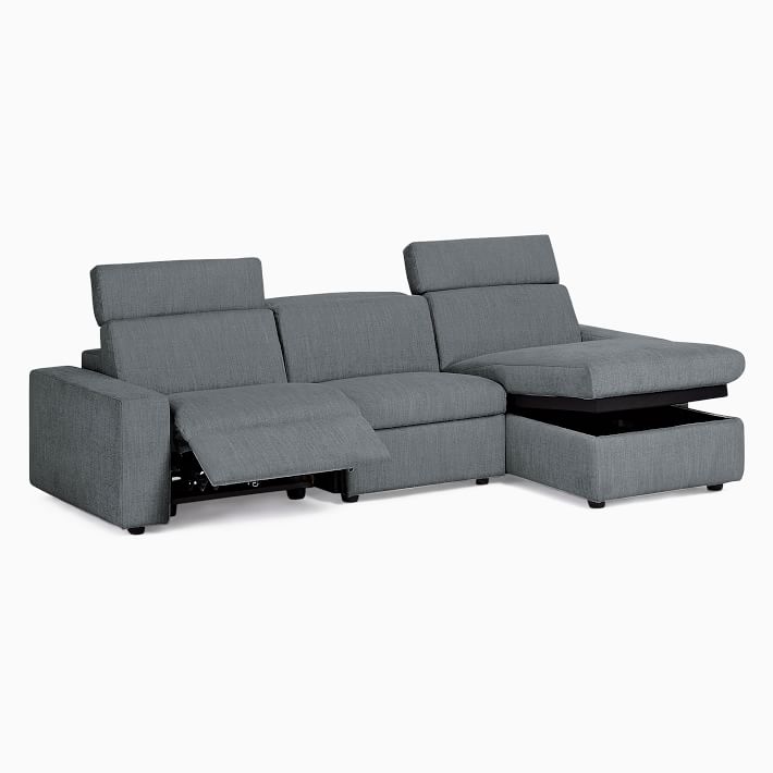 west elm enzo reclining sofa