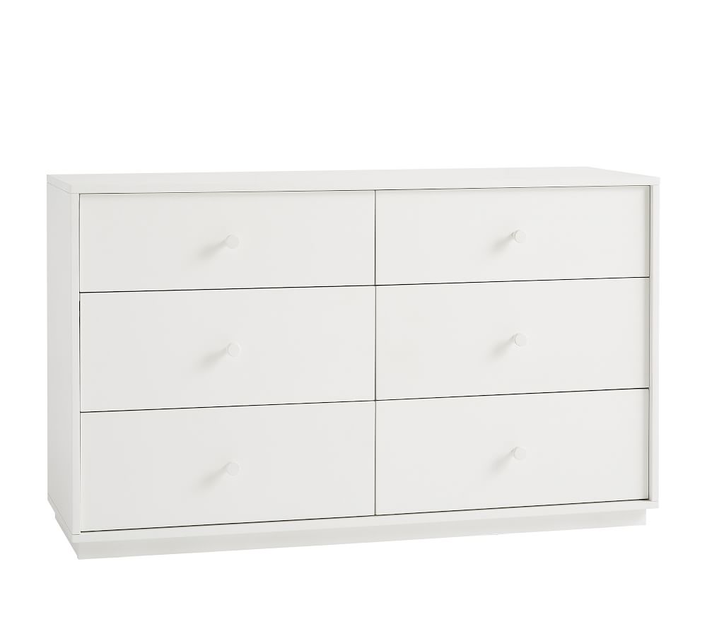 Milo 6Drawer Dresser Simply White West Elm