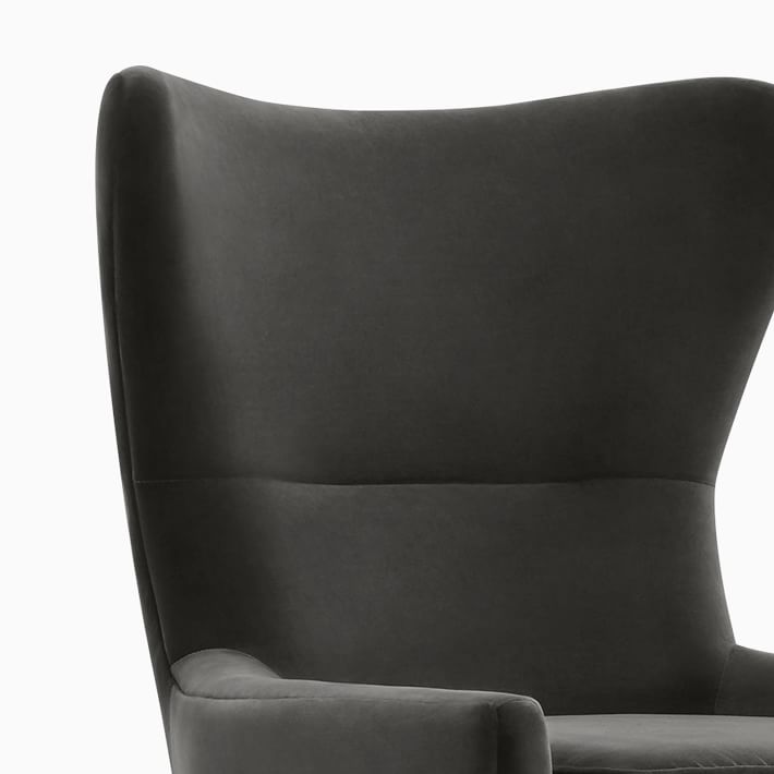 erik wing upholstered chair