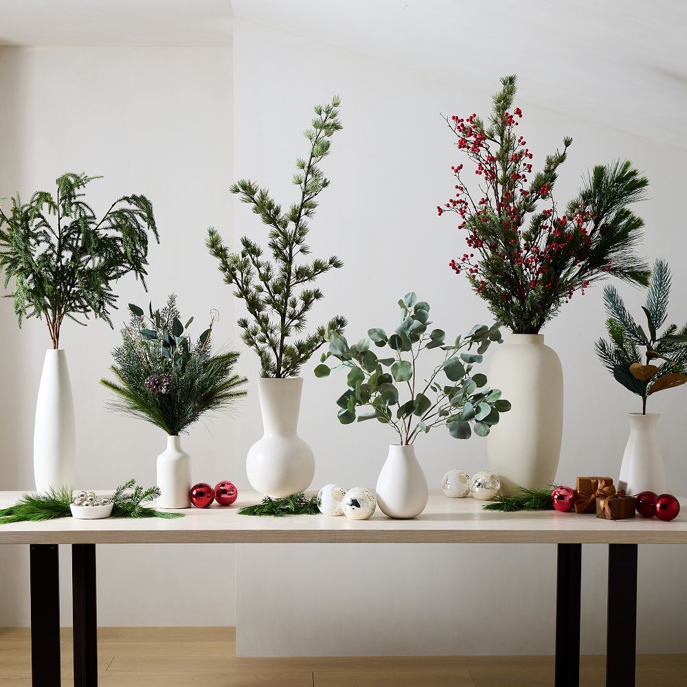 Pure White Matte Ceramic Vases West Elm