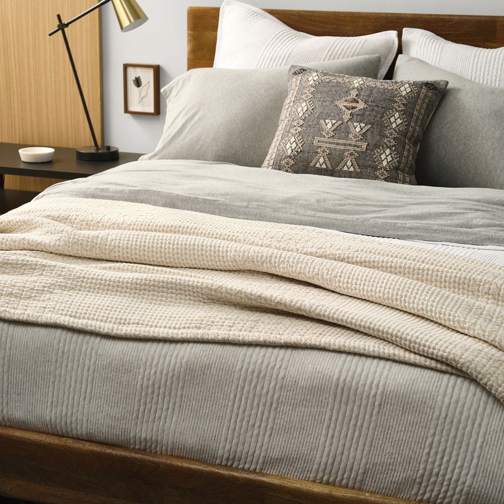 Cotton Cloud Jersey Duvet Cover & Shams West Elm