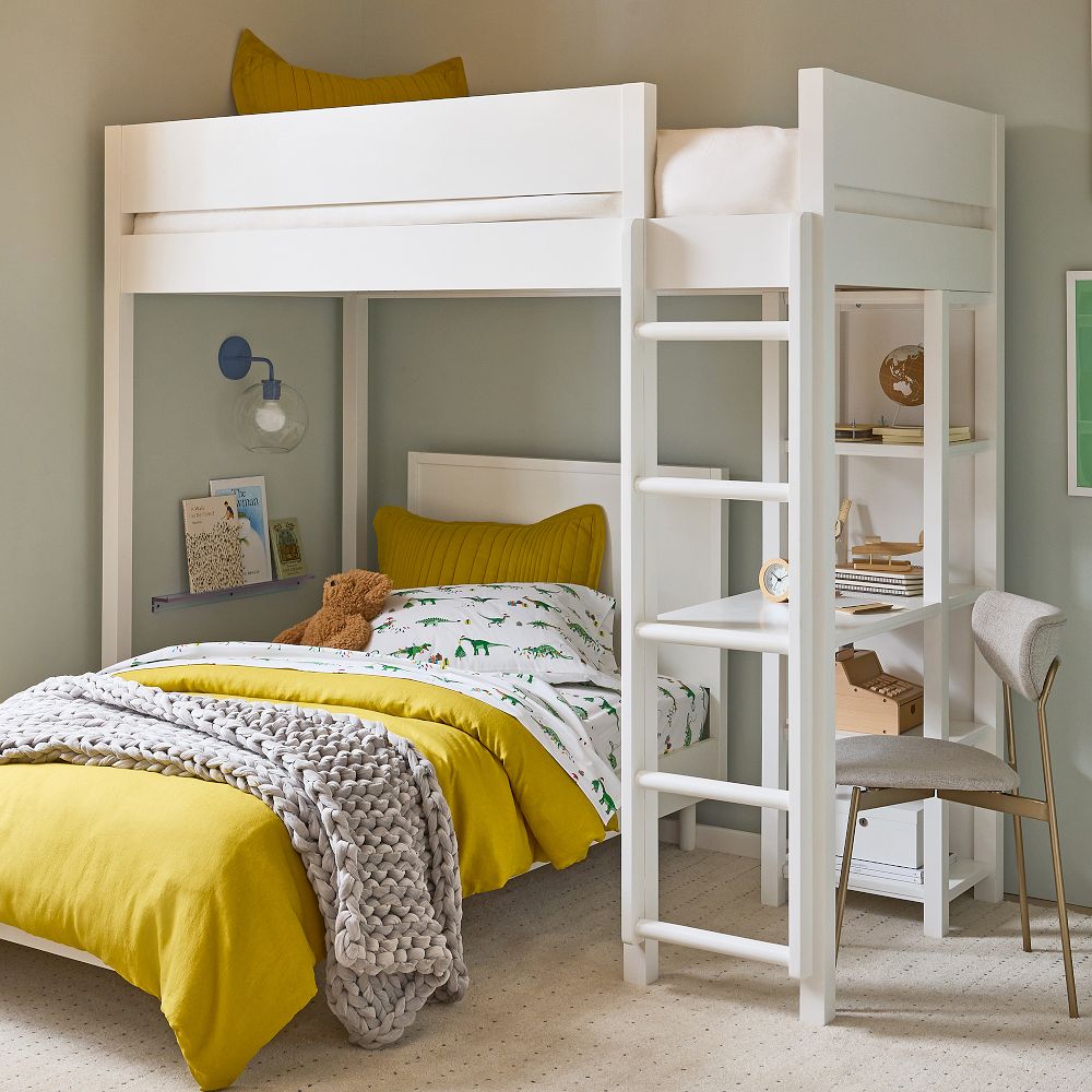 Nash Loft Bed w/ Desk West Elm
