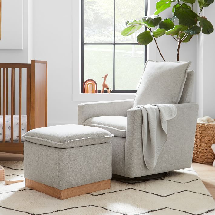 west elm glider nursery