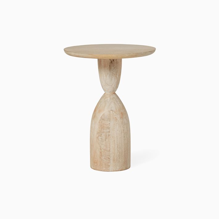 Winona Round Pedestal Side Table (16