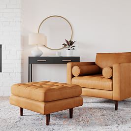 dennes chair west elm