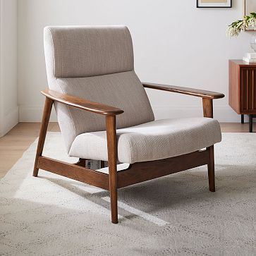 west elm mid century arm chair