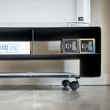 yamazaki tower desktop printer stand