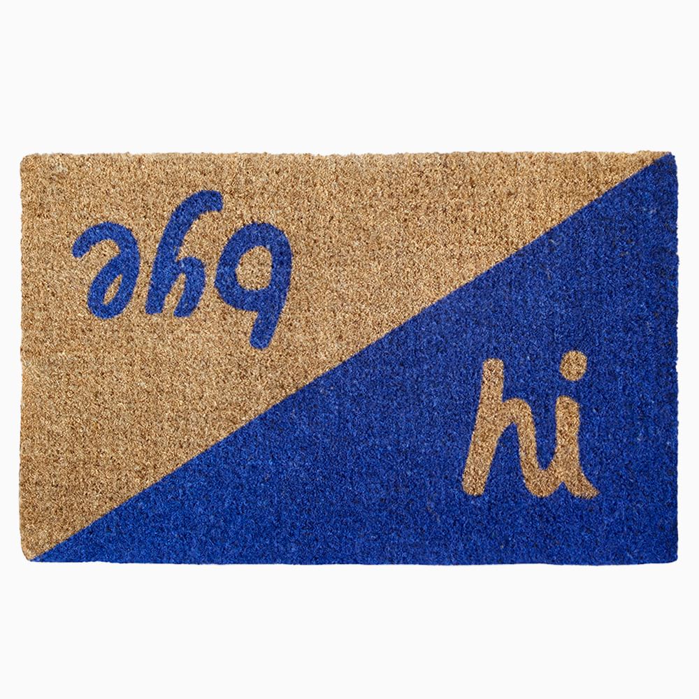 Hi Bye Doormat West Elm