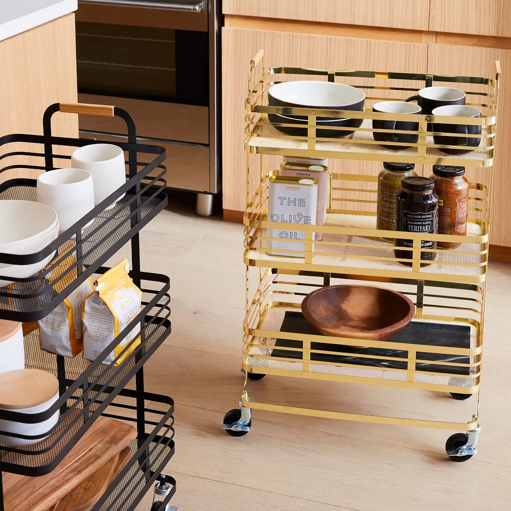 mDesign Metal Carts | West Elm