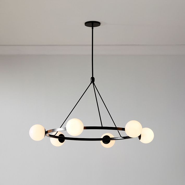 west elm modern chandelier