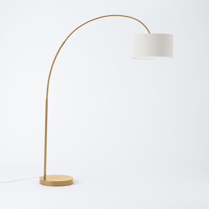 west elm arching lamp