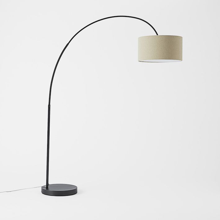 arched floor lamp west elm