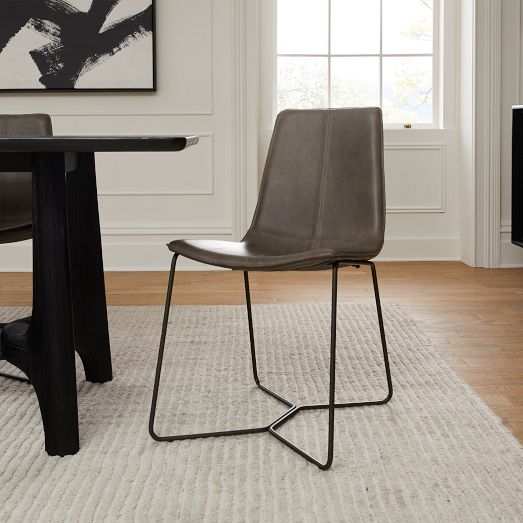 west elm slope dining chair