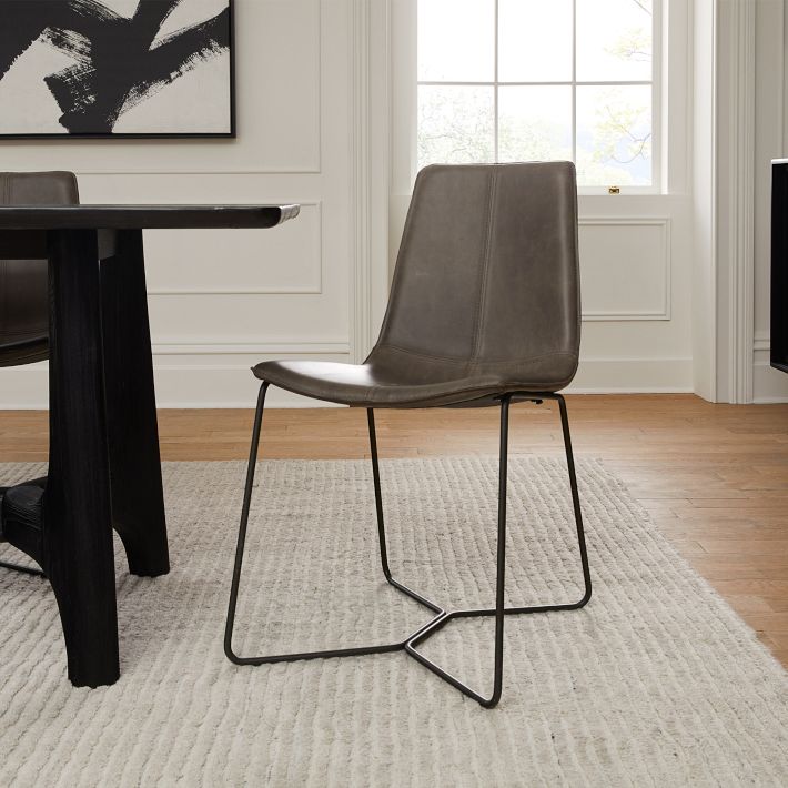 west elm slope chair