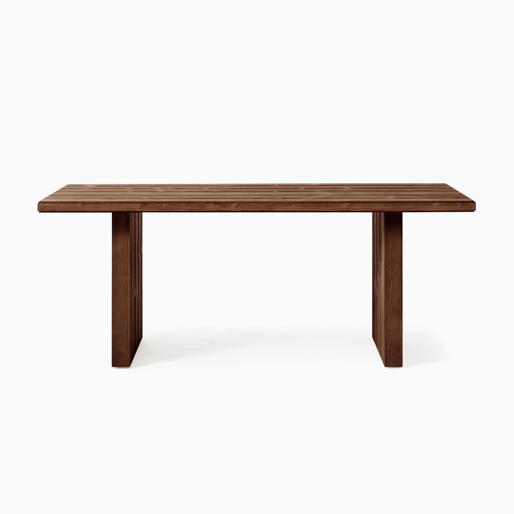 Santa Rosa Plank Dining Table (76