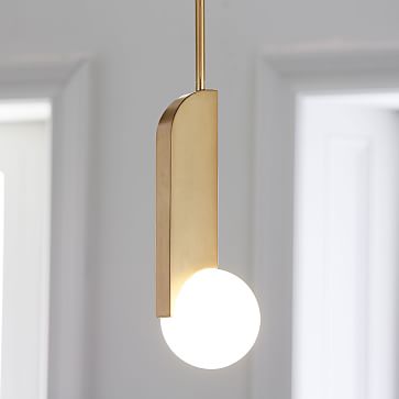 west elm bower lamp