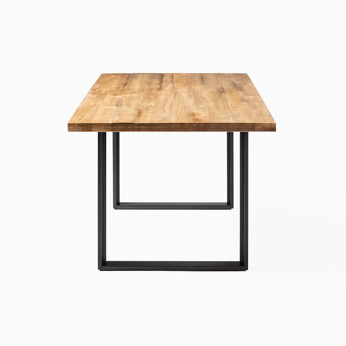 west elm tompkins industrial dining table