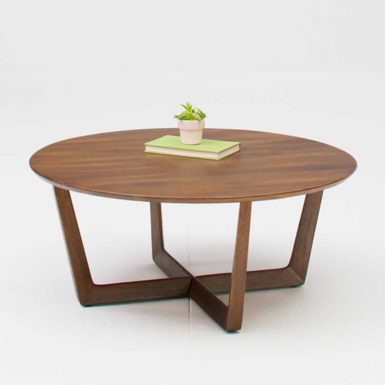 west elm walnut coffee table