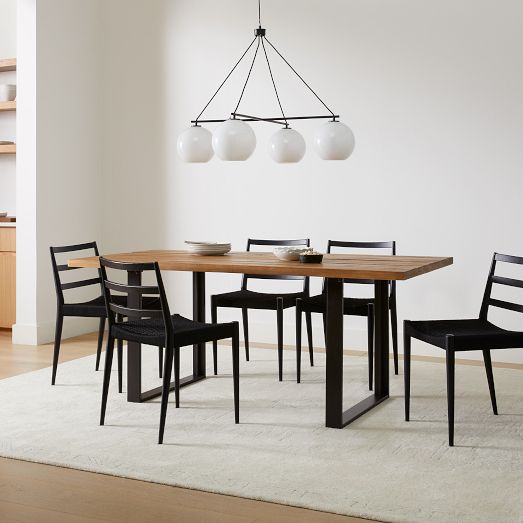 west elm industrial dining table