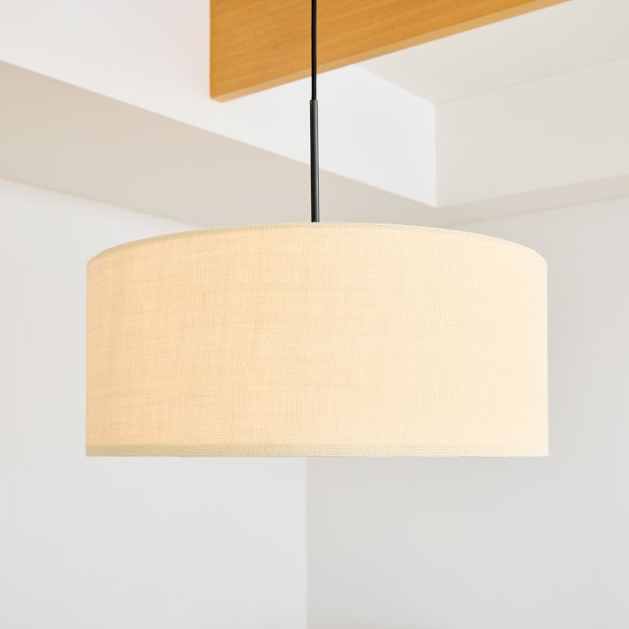 west elm drum pendant