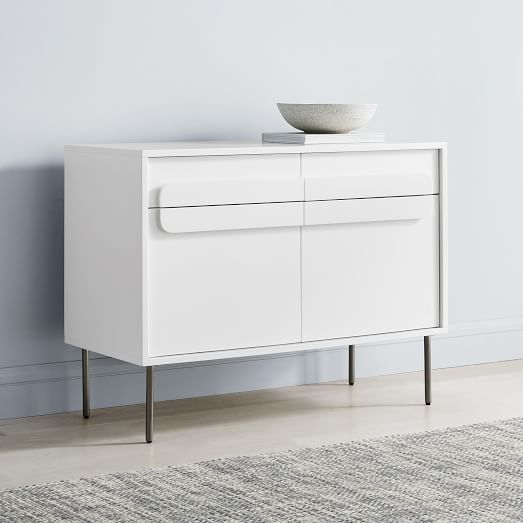 west elm white buffet