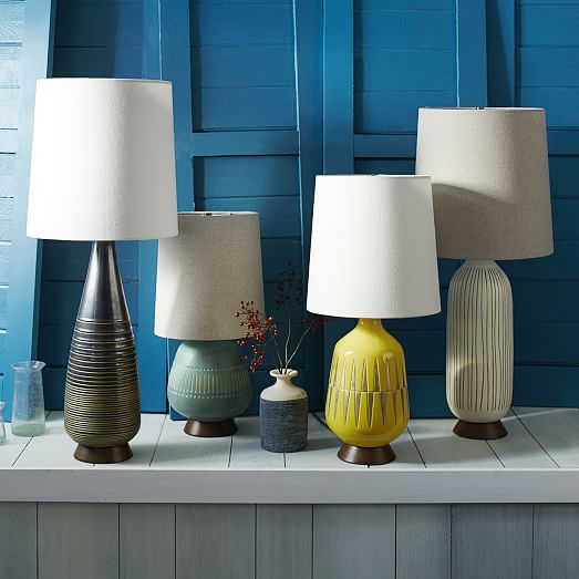 west elm mid century table lamp