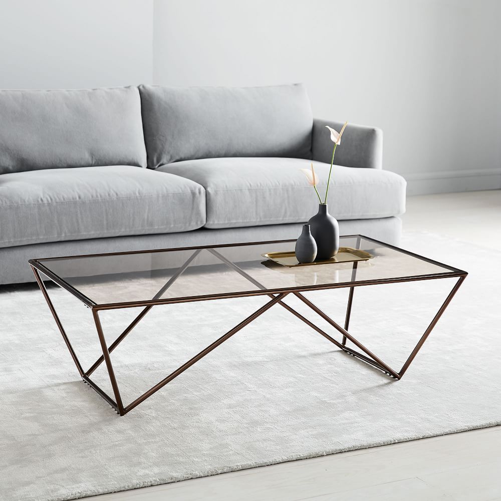 geometric coffee table west elm