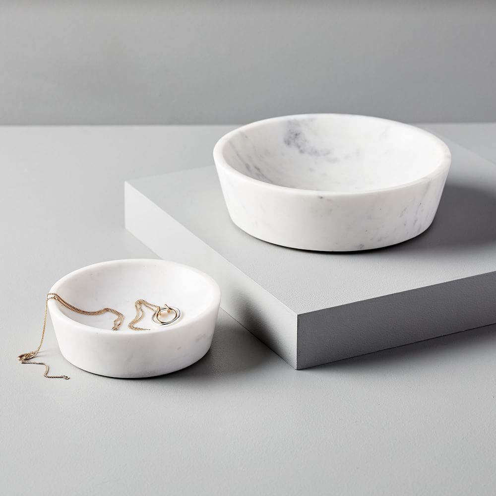 Foundations White Marble Bowls