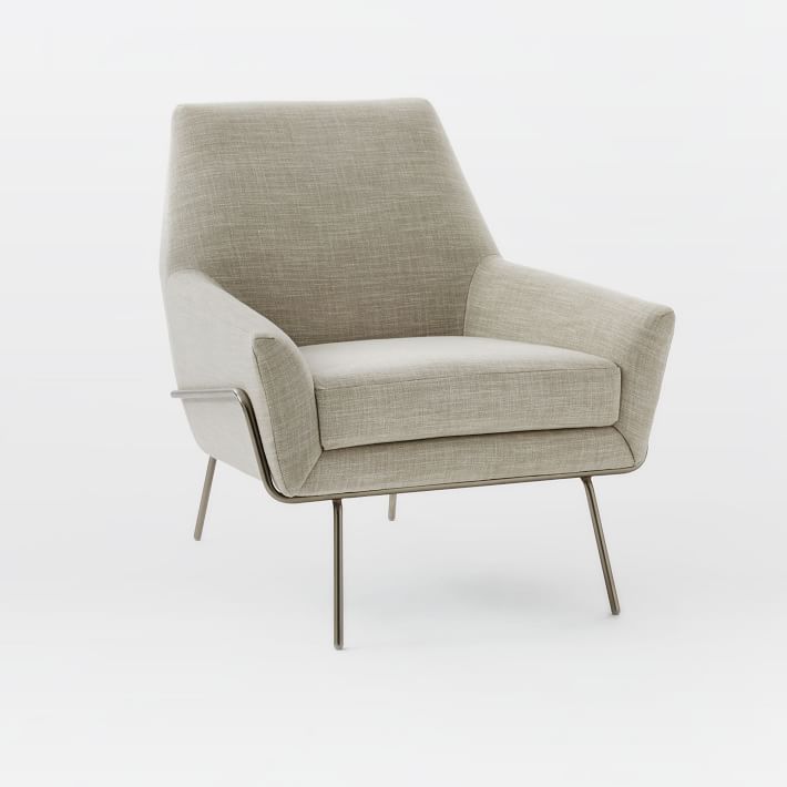 west elm work lucas wire chair