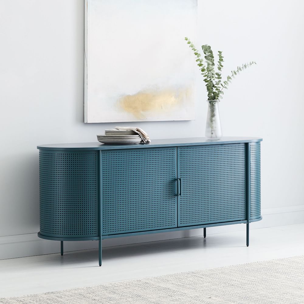 Perforated Metal Buffet (67") West Elm