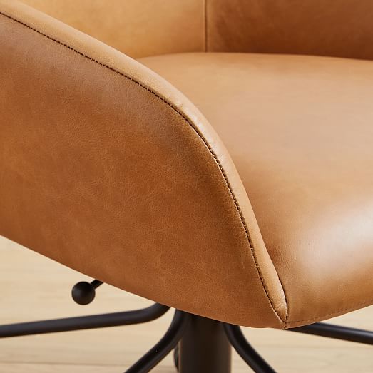 valentina leather office chair