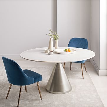 west elm pedestal dining table