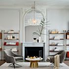 west elm disc chandelier