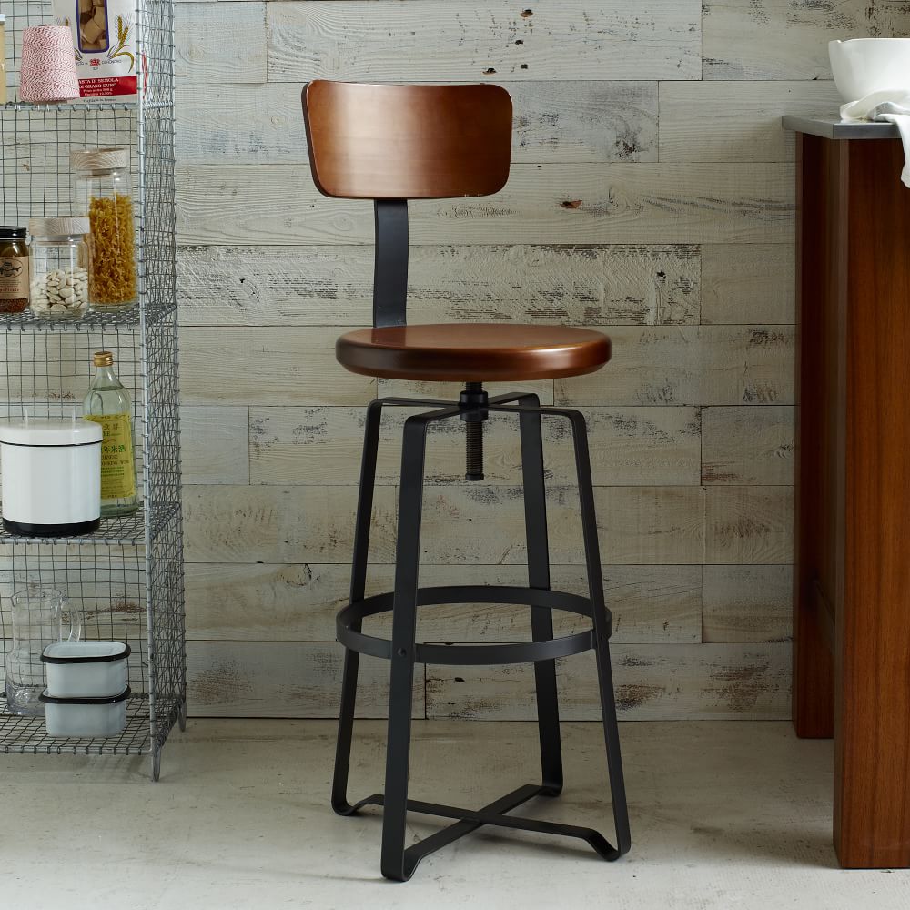 west elm swivel stool