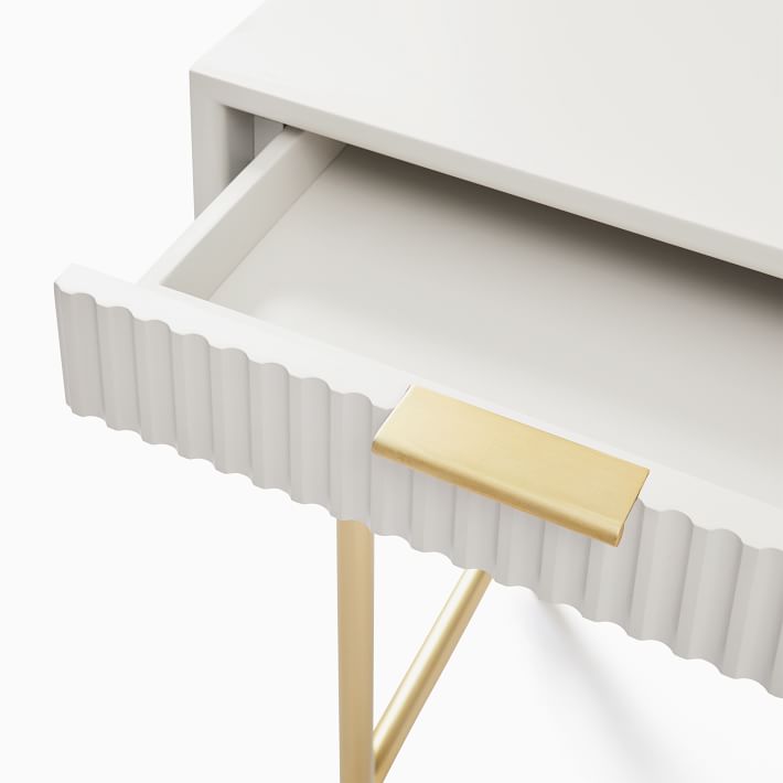 west elm lacquer storage mini desk