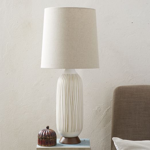 west elm mid century table lamp