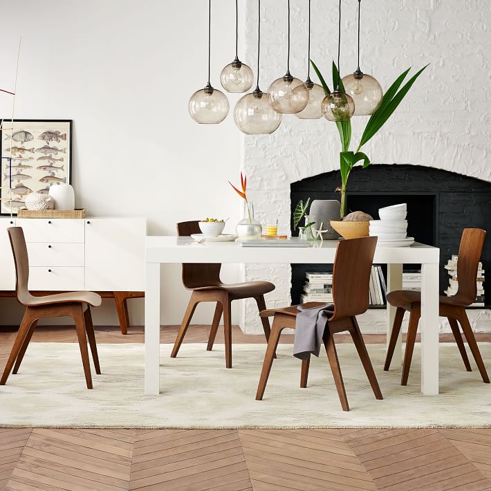 west elm dining chairs walnut