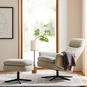 crescent recliner west elm