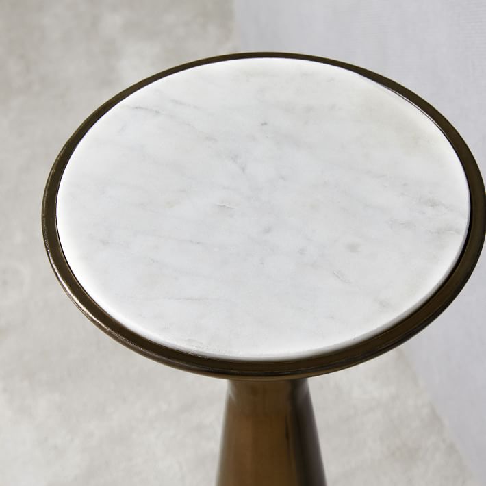 Silhouette Pedestal Drink Table | West Elm