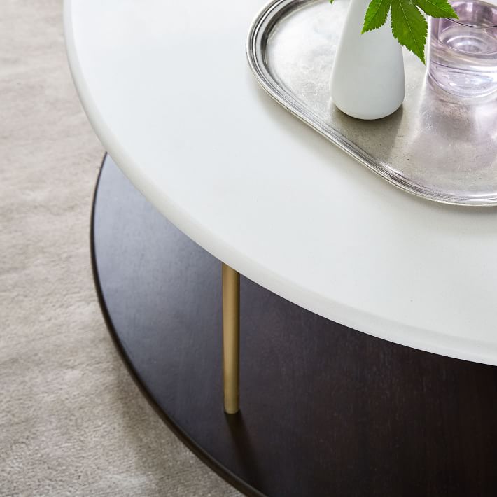 west elm quartz coffee table