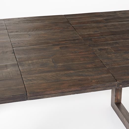 west elm logan industrial dining table