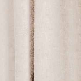 Worn Velvet Curtain - Alabaster | West Elm